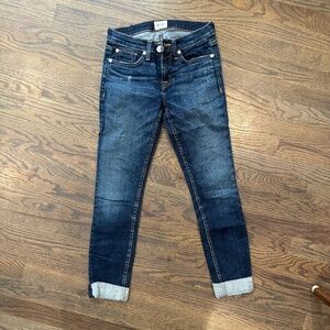 Hudson Women's Mid Rise Tally Skinny.Crop Jeans, Size 25,